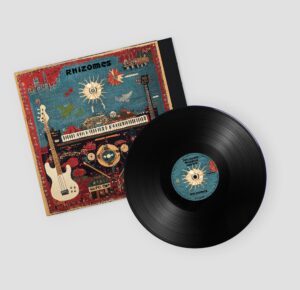 Rhizomes EP maxi 45T vinyle 6 titres tapis pochette recto alt musique groupe rock indie