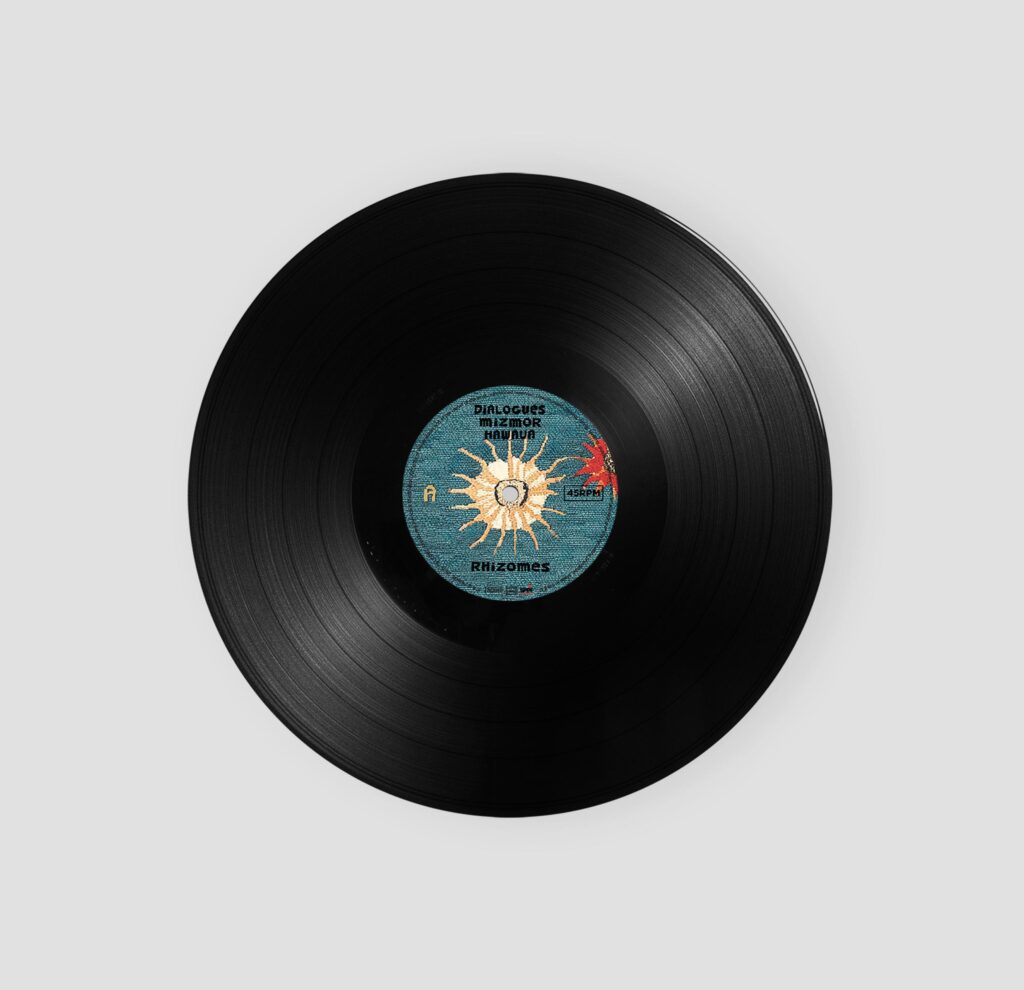Rhizomes EP maxi 45T vinyle 6 titres face A dialogues mizmor hawava musique groupe rock