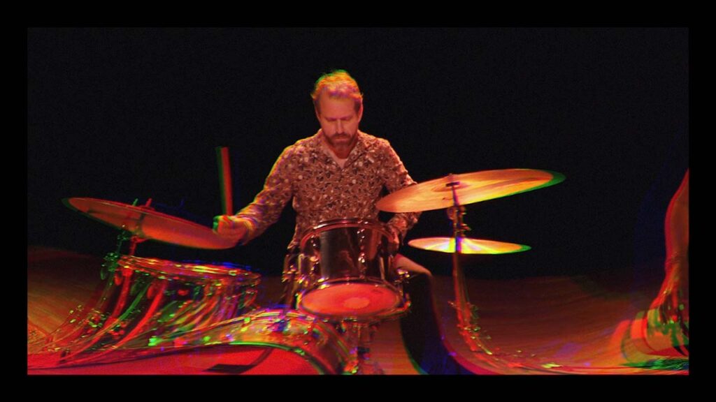 musique band scène live rhizomes rock indie scène photo Roland Merlinc batterie