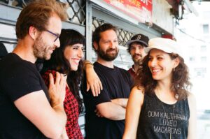 rhizomes musique music band photo de groupe exterieur argentique 35mm Julie Politi